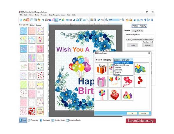 Birthday Card Designing Software for Windows - Download it from Habererciyes for free